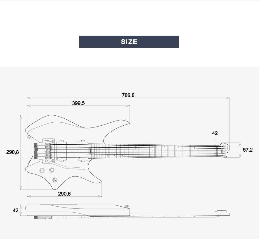 N500 S/MEG - HEX Guitars