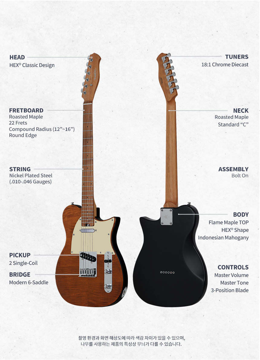T200 SG/VN - HEX Guitars