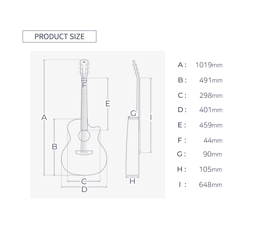 F100 M - HEX Guitars